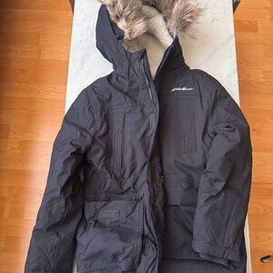 Eddie Bauer Kids’ Winter Parka – Size Small (7-8) – Barely Worn